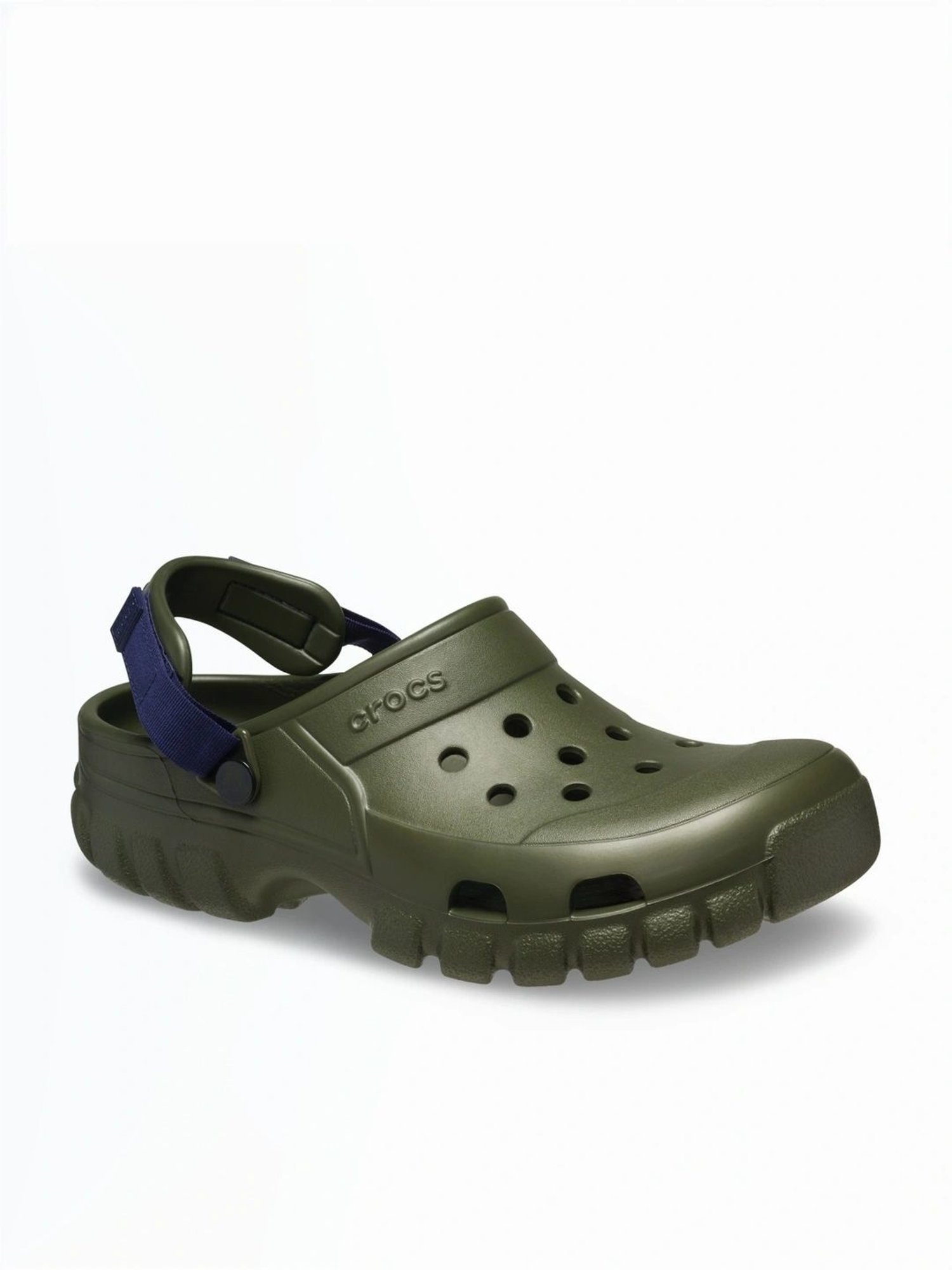Crocs Men's Off Road Green Back Strap Clogs
