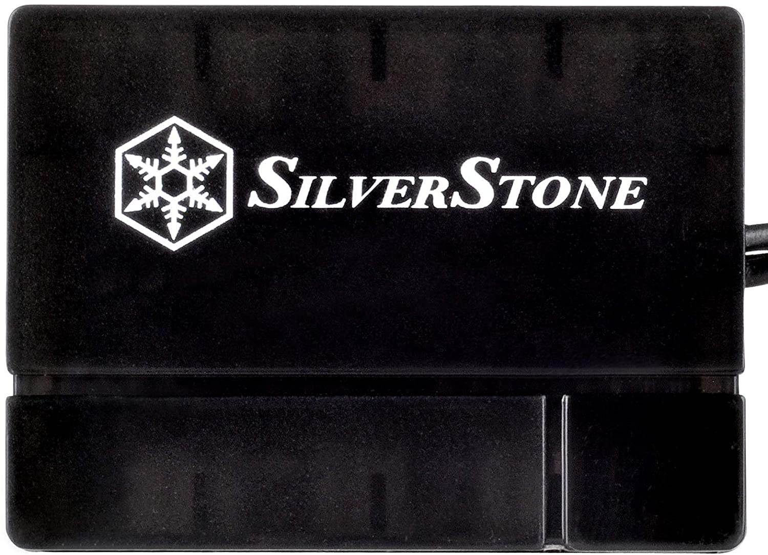 1-to-8 PWM connectors Silverstone 8-Port PWM Fan Hub/Splitter for 4-Pin & 3-Pin Fans in Black (Newest Version)