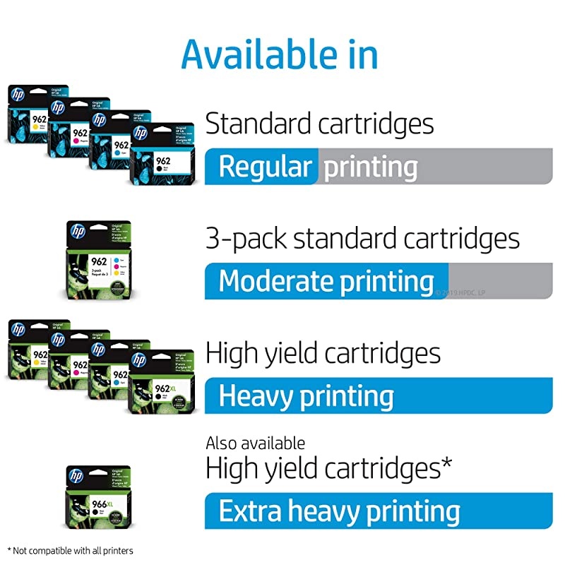 962XL | Ink Cartridge | Black | 3JA03AN