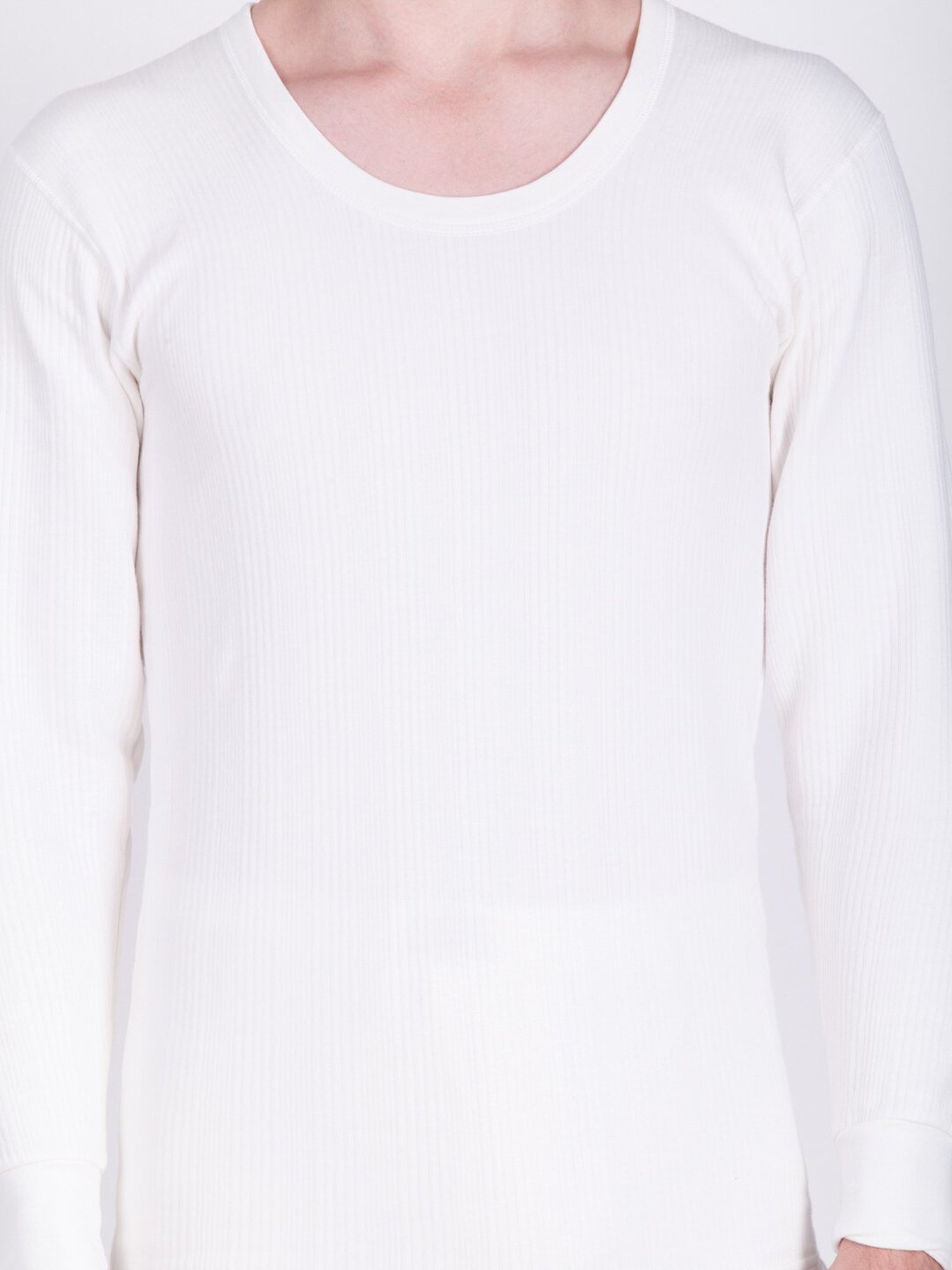 Dollar White Regular Fit Thermal Top
