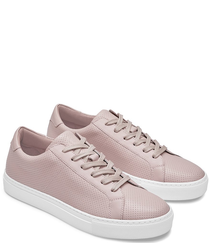 GREATS Women's Royale Leather Perforated Lace-Up Sneakers