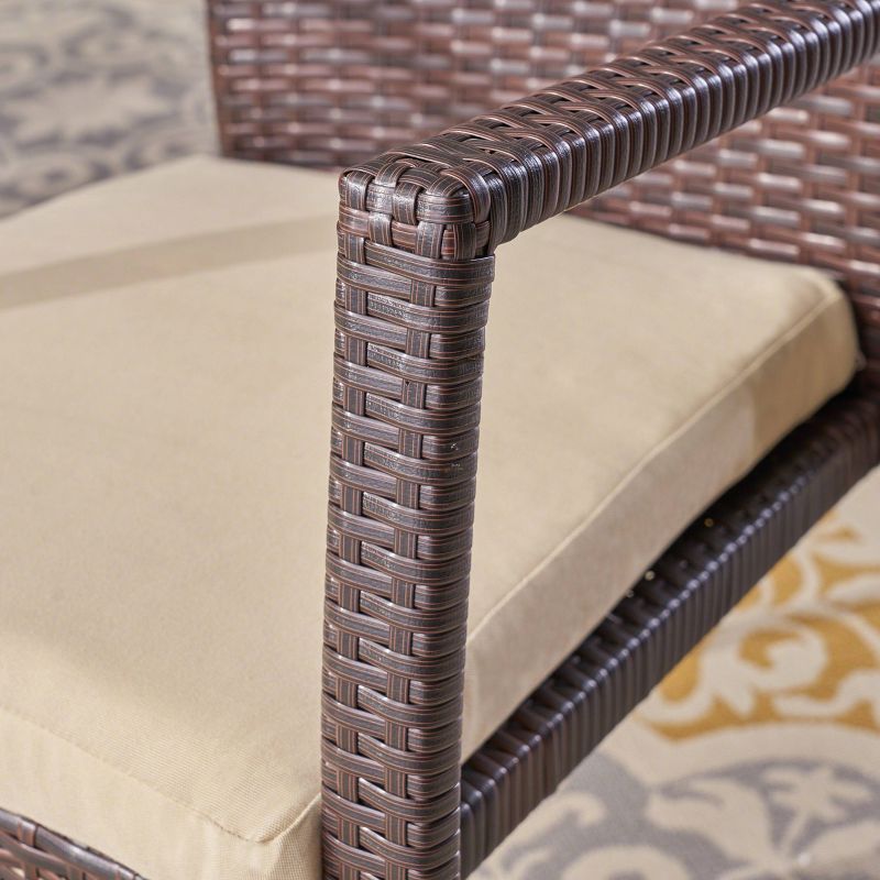 5pc Milano Dining Tan - Royal Garden