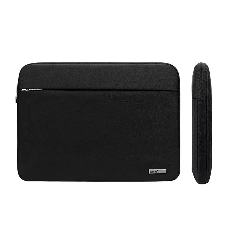 156 Inch Laptop Sleeve Computer Case for 156 Acer AspirePredator Asus TUF FX505DT Lenovo Ideapad 330 Dell Inspiron ASUS ZenBookVivoBook HP Pavilion Chromebook Notebook Bag Black