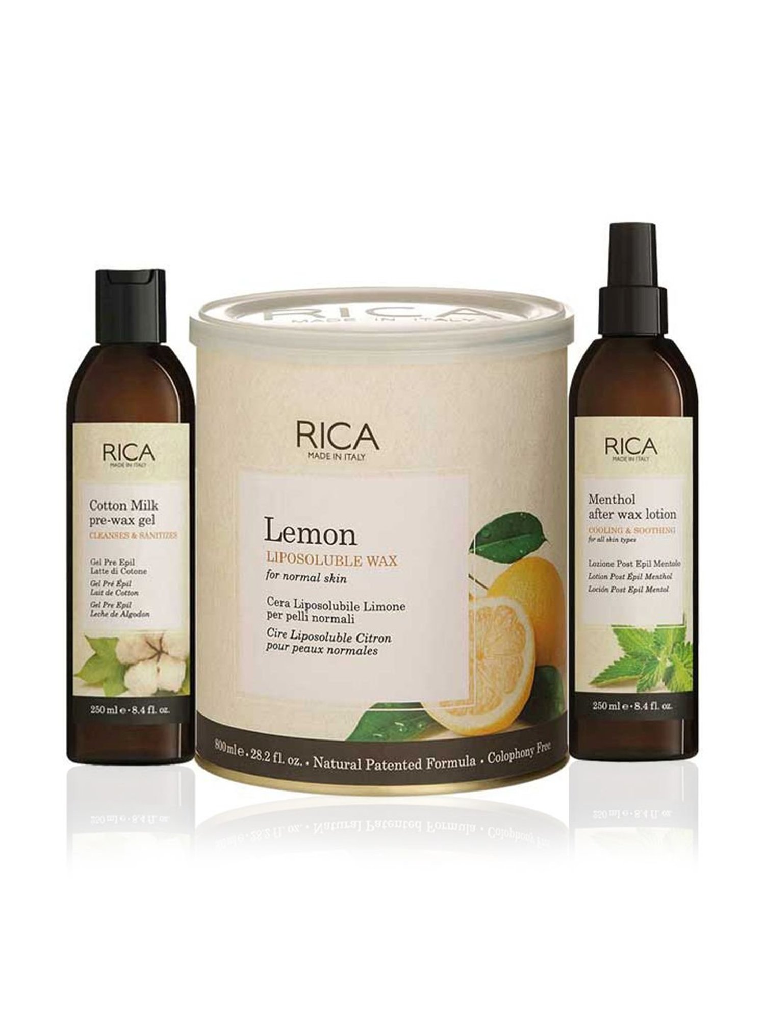 Rica Lemon Wax Combo Kit 2
