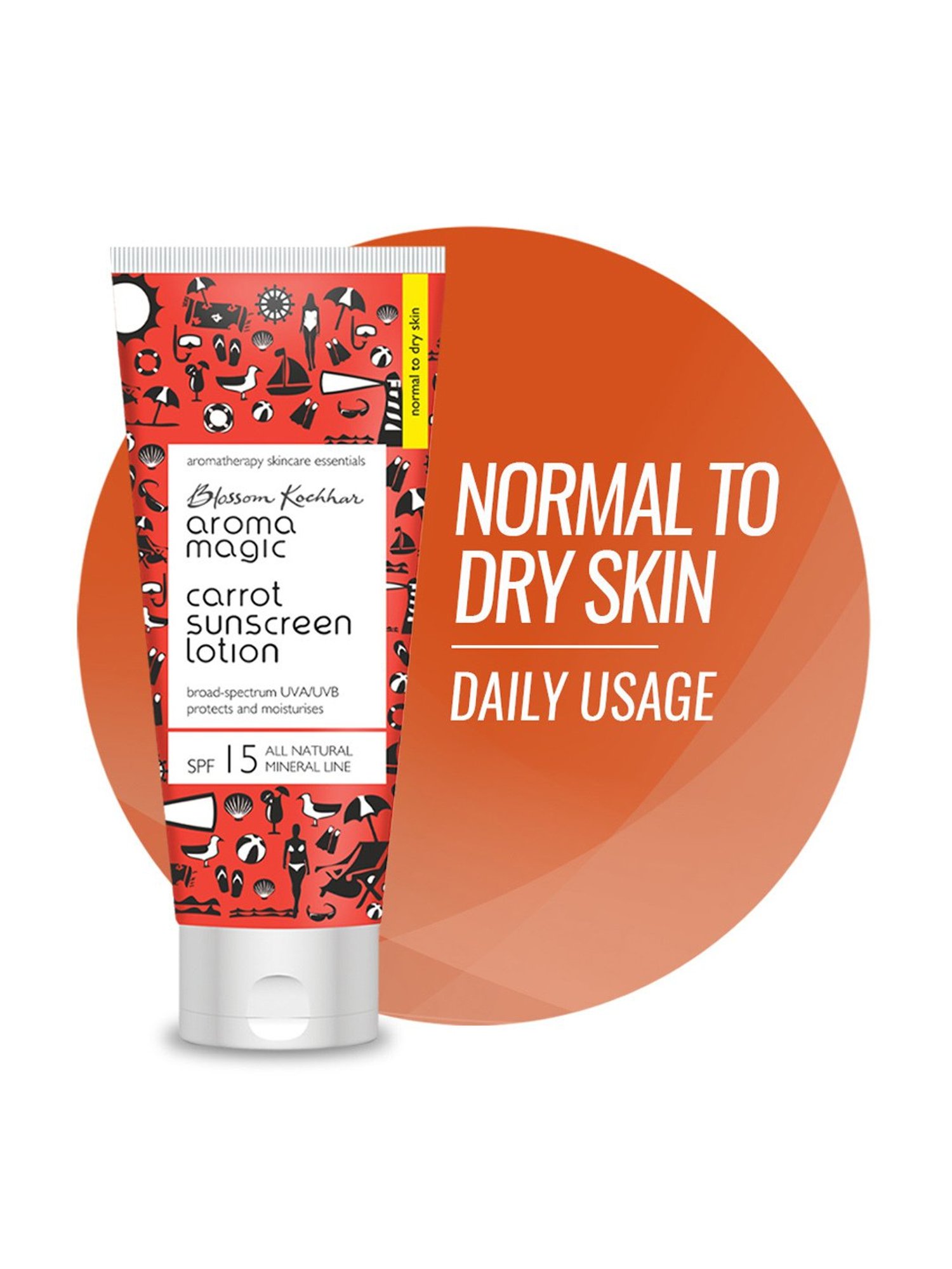 Aroma Magic Carrot Sunscreen Lotion - 100 ml