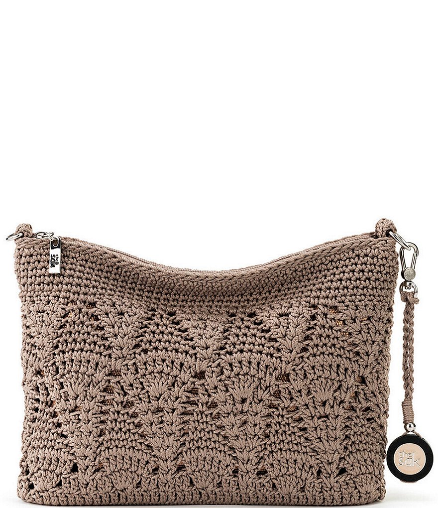 The Sak 3 In 1 Demi Classic Hand-Crochet Zip Crossbody Bag