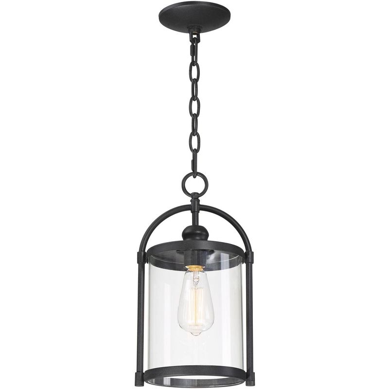 Bel Air Lighting Outdoor Hanging Pendant Black