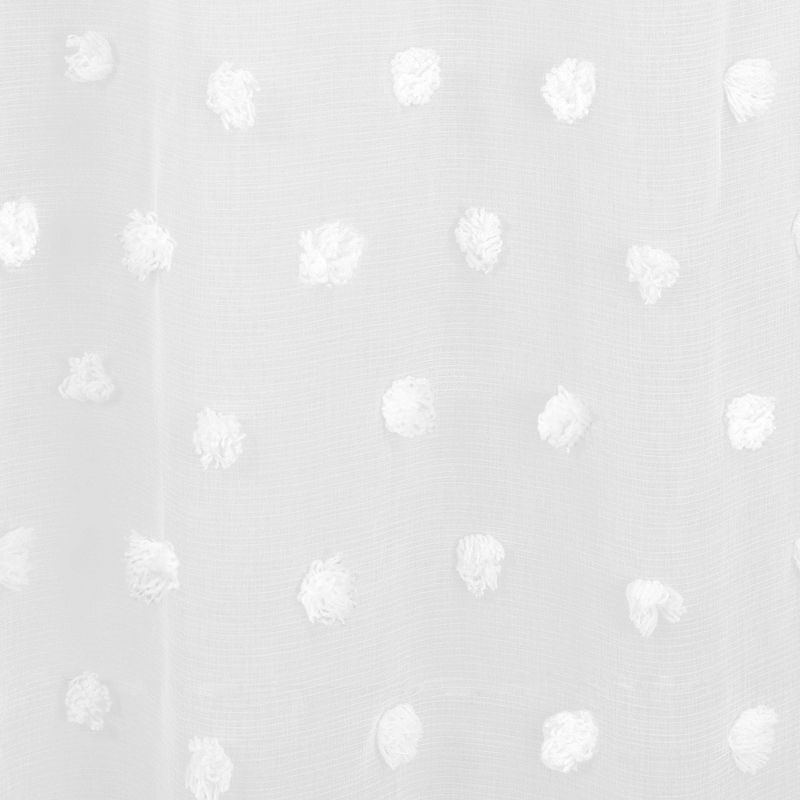 Cameron Shower Curtain White - Allure Home Creations