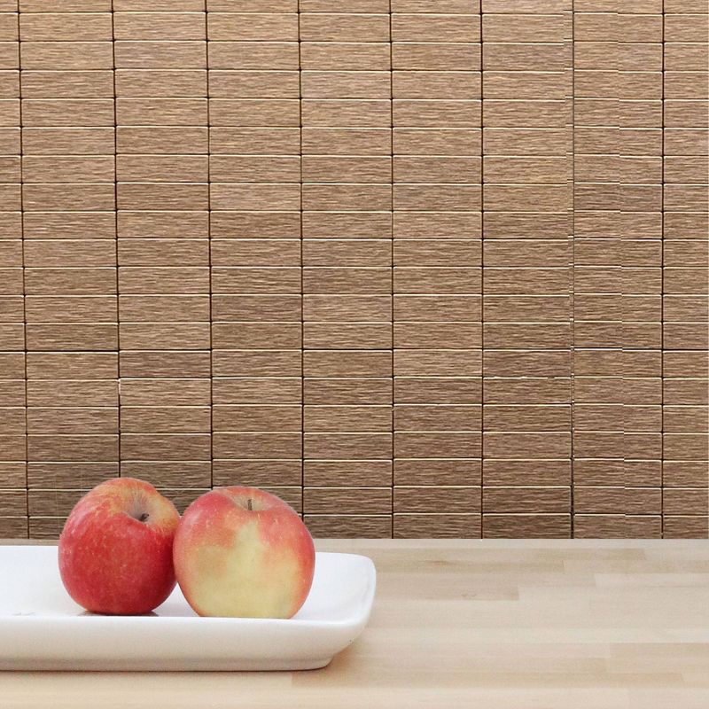 DIP Design is Personal 10pk Copper 12'' x 12'' Tiles Backsplash