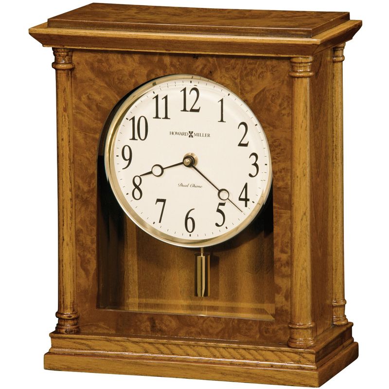 Howard Miller 635132 Howard Miller Carly Mantel Clock 635132 Golden Oak