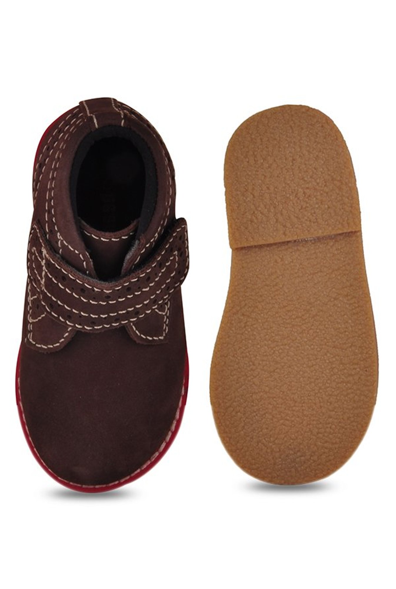 Beanz Kids Terrain Dark Brown Derby Boots