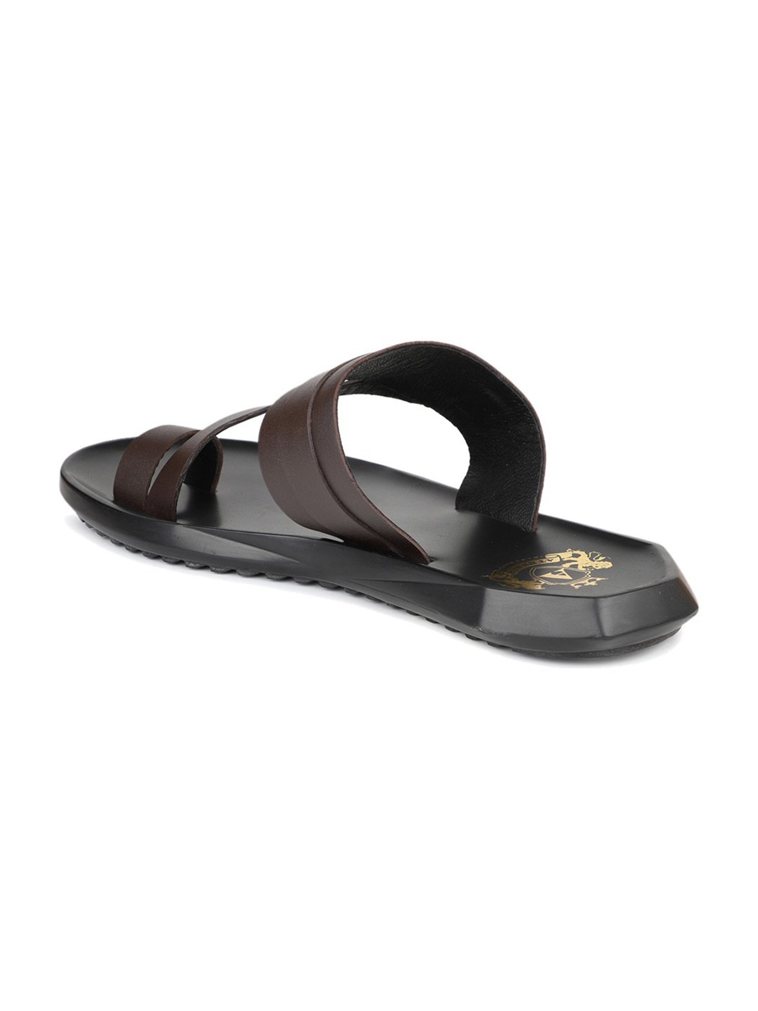 Atesber by Inc.5 Men's Brown Toe Ring Sandals