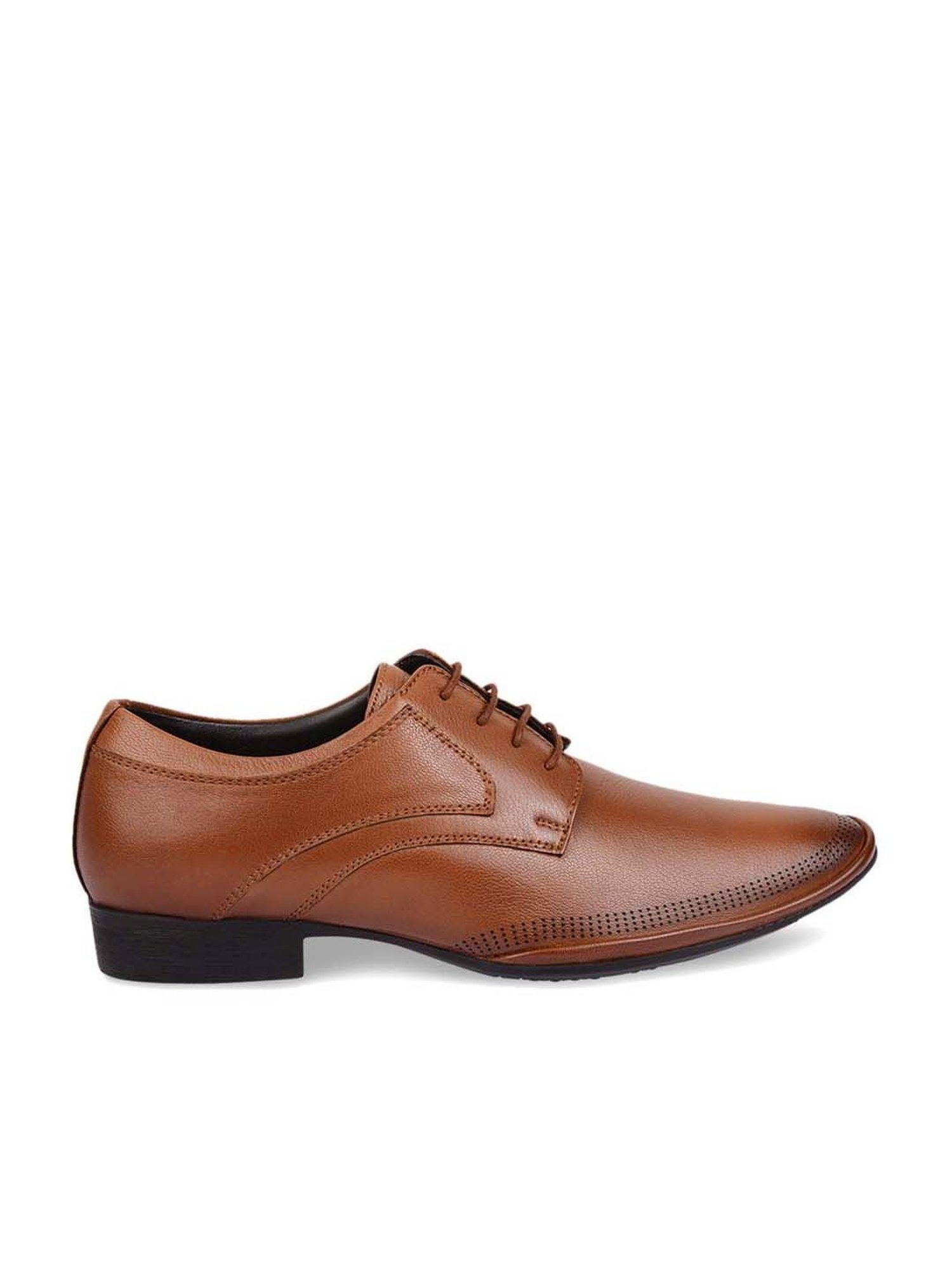Regal Men's Tan Derby Shoes
