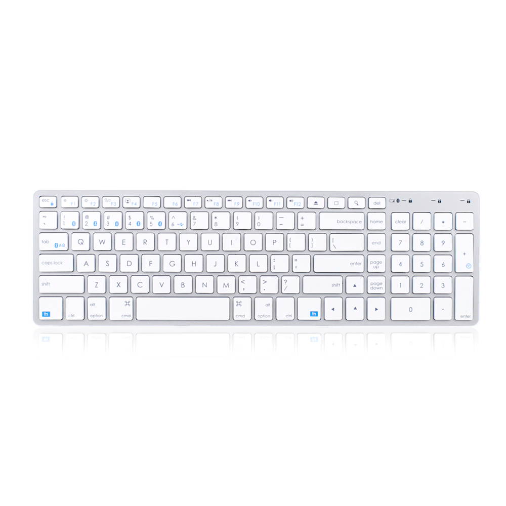 Satechi Bluetooth Wireless Smart Keyboard with 4-Device Sync - Compatible with MacBook Pro, MacBook Air, iMac, iMac Pro, iPad Pro and iOS Devices