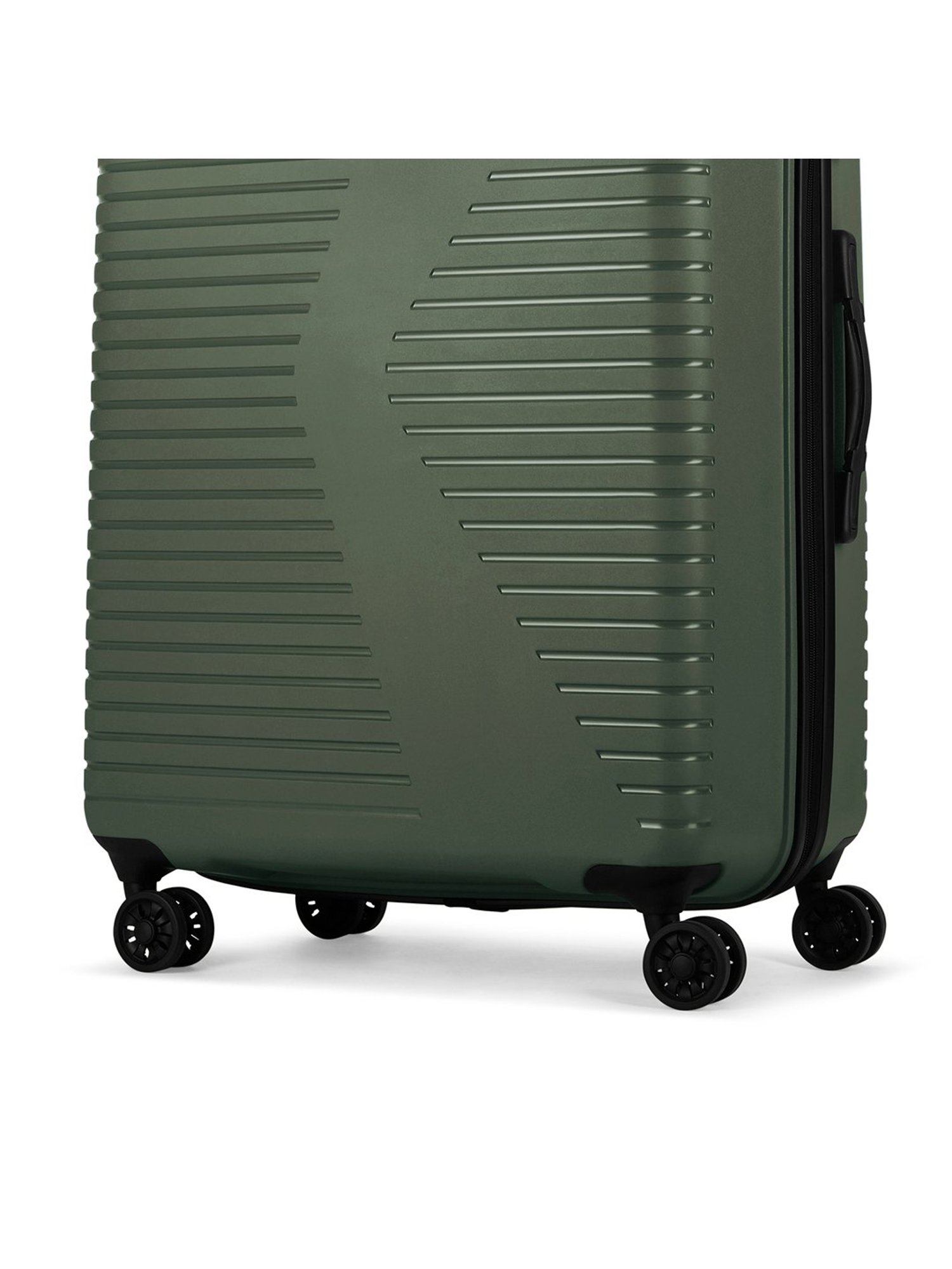 Skybags BEAT-PRO Green 8 Wheels Large Hard Cabin Trolley Bag