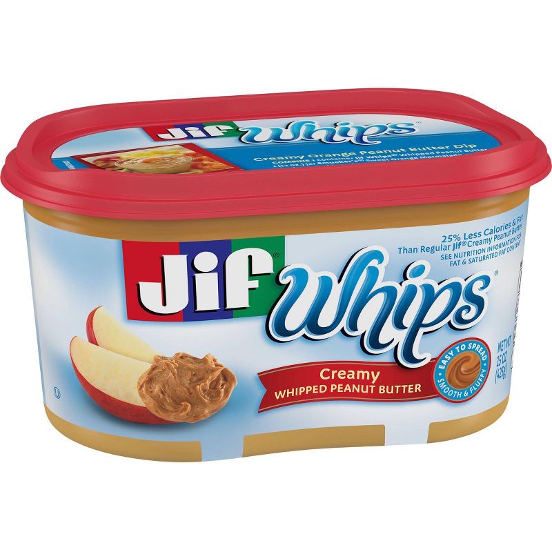 Jif Whips Creamy Whipped Peanut Butter 15.9oz