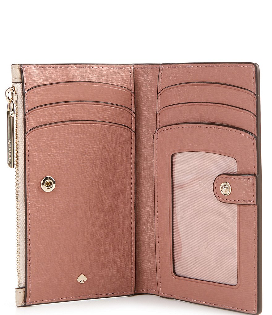 kate spade new york Spencer Leather Small Slim Bi-Fold Wallet