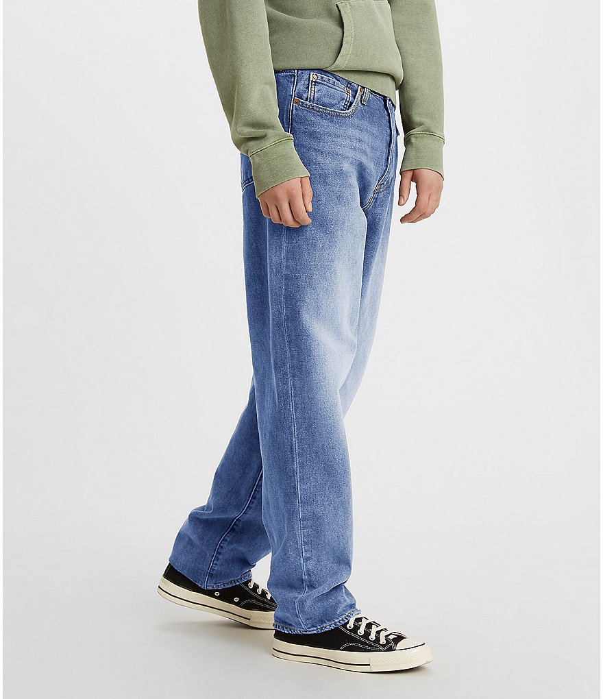 Silver Jeans Co. Gordie Loose Fit Dark Wash Subtle Whiskering Wash Jeans