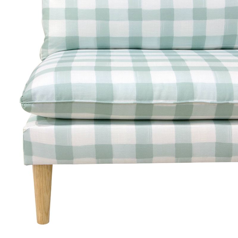 Byron Faux Leather 2 Seater Reclining Loveseat Dark Brown - Baxton Studio