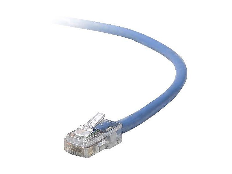 Belkin A3L980-10-BLU 10' CAT-6 RJ-45 Patch Cable, Blue 