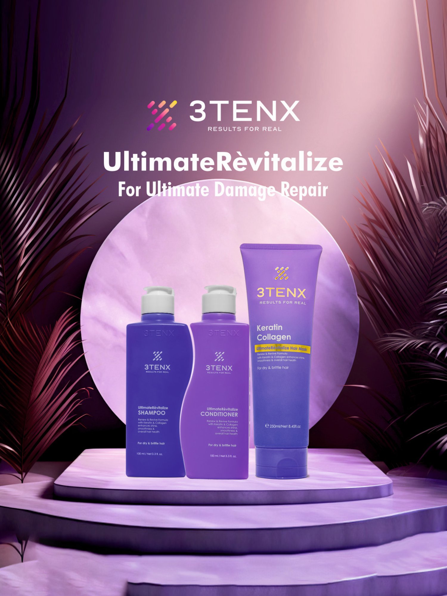 3TENX UltimateRevitalize Conditioner - 100 ml
