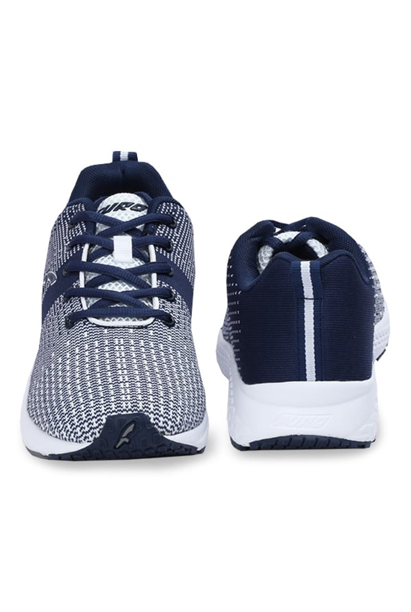 Furo by Red Chief Men's Navy & White Running Shoes
