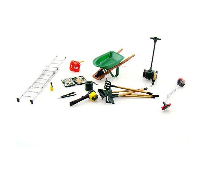 "Landscape Service" Accessories Set for 1/24 Scale Models by Phoenix Toys