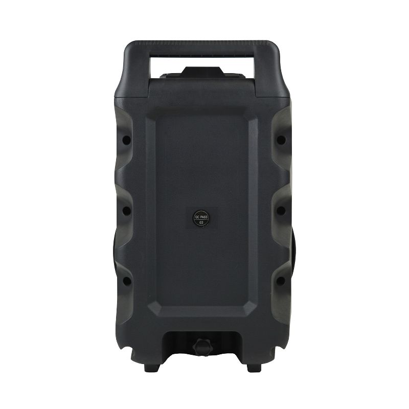 Monoprice SSW-10 Powered Slim 10 Inch Subwoofer - Black | 150 Watt, Low Profile, Powerful Amp, Low pass