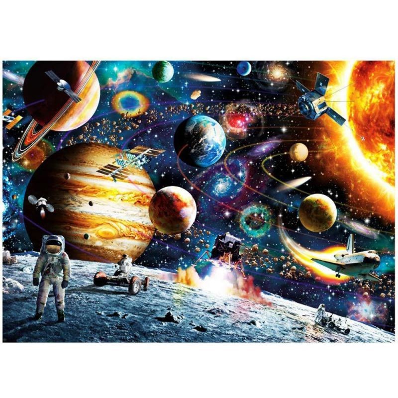 50*70cm Adult Puzzle 1000 Pcs Jigsaw Puzzle Animals Landscape Assembling Picture Paper Puzzle Educational Toys For Kids Adults