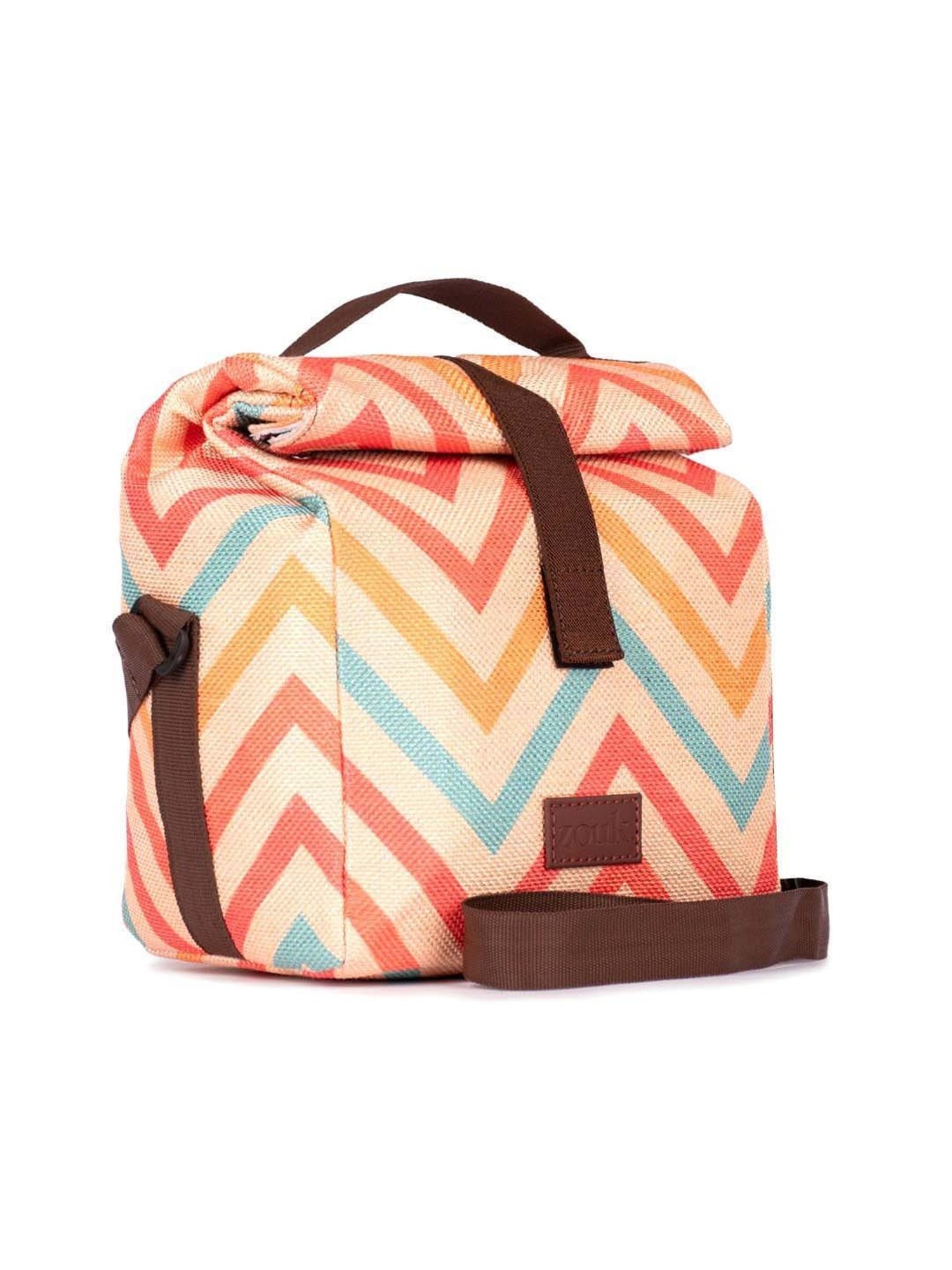 ZOUK Multicolor Woven Handbag