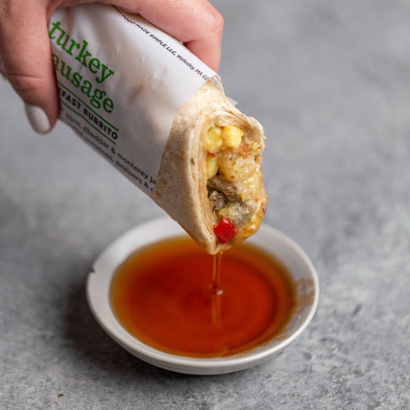 Good Food Made Simple Eggs, Cheese & Turkey Sausage Frozen Breakfast Burrito - 5oz