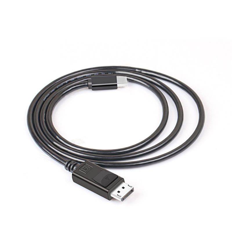 Mini DisplayPort to DisplayPort cable, 6 feet, (Mini DP to DP) Display Cable 4K Resolution Ready - Black