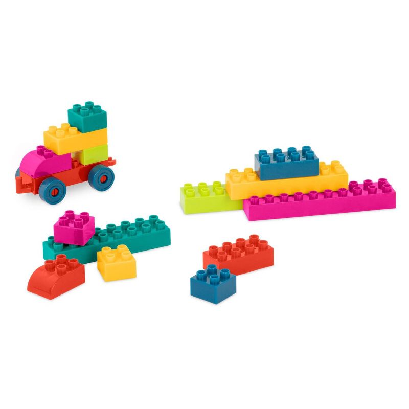Childcraft Corrugated Building Blocks, Various Sizes, Primary Colors, set of 84