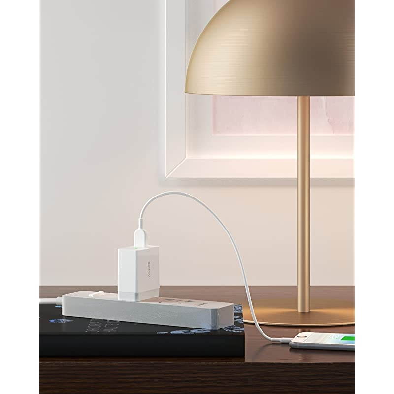 Quick Charge 30  18W 3Amp USB Wall Charger Quick Charge 20 Compatible PowerPort+ 1 for Galaxy S10S9S8EdgePlus Note 87 LG G4 HTC One A9M9 Nexus 9 iPhone iPad and More