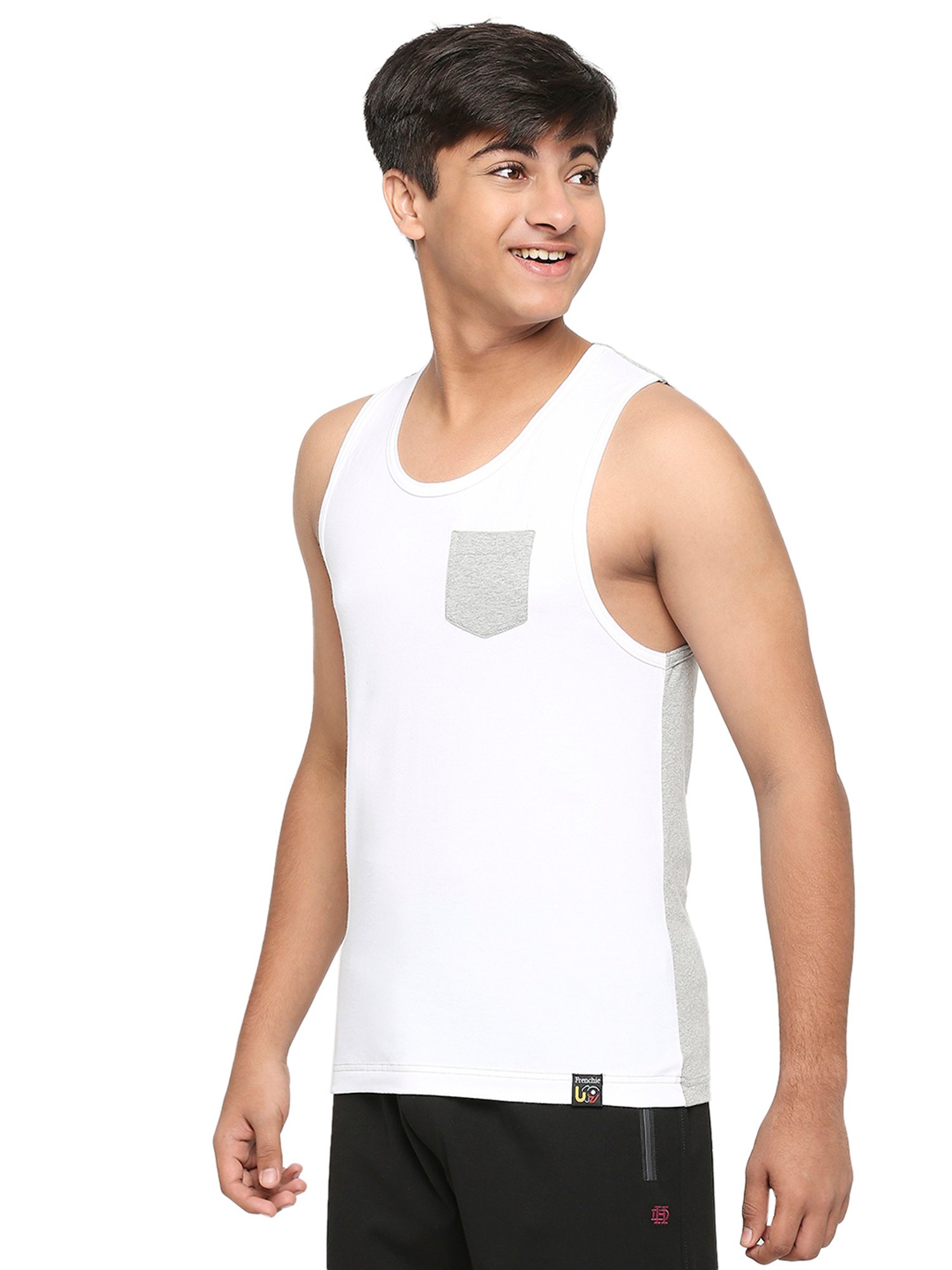 Dyca Boys Assorted Printed Vest (Pack Of 4)