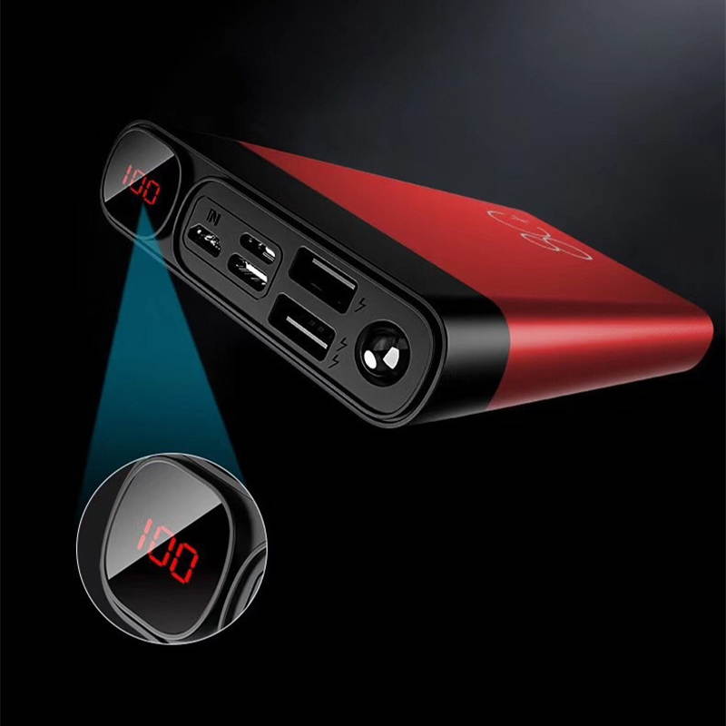 Power Bank 900000mAh Large-Capacity Portable Phone Charger for Xiaomi Samsung IPhone Digital Display LED Light Travel PowerBank