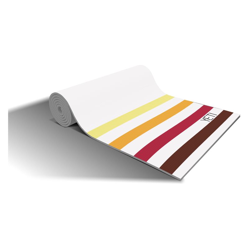 Yeti Yoga Mat - White/Yellow (6mm)