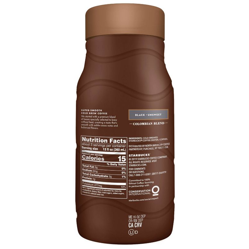 Starbucks Cold Brew Concentrate Black - 32oz