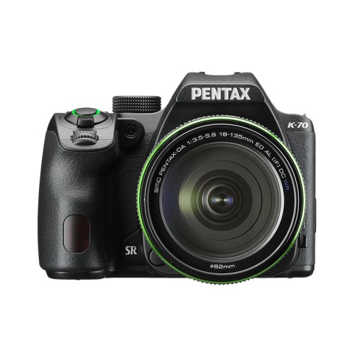 Pentax K-70 DSLR with SMC DA 18-135mm f/3.5-5.6 ED AL CD WR Lens, Black #16256