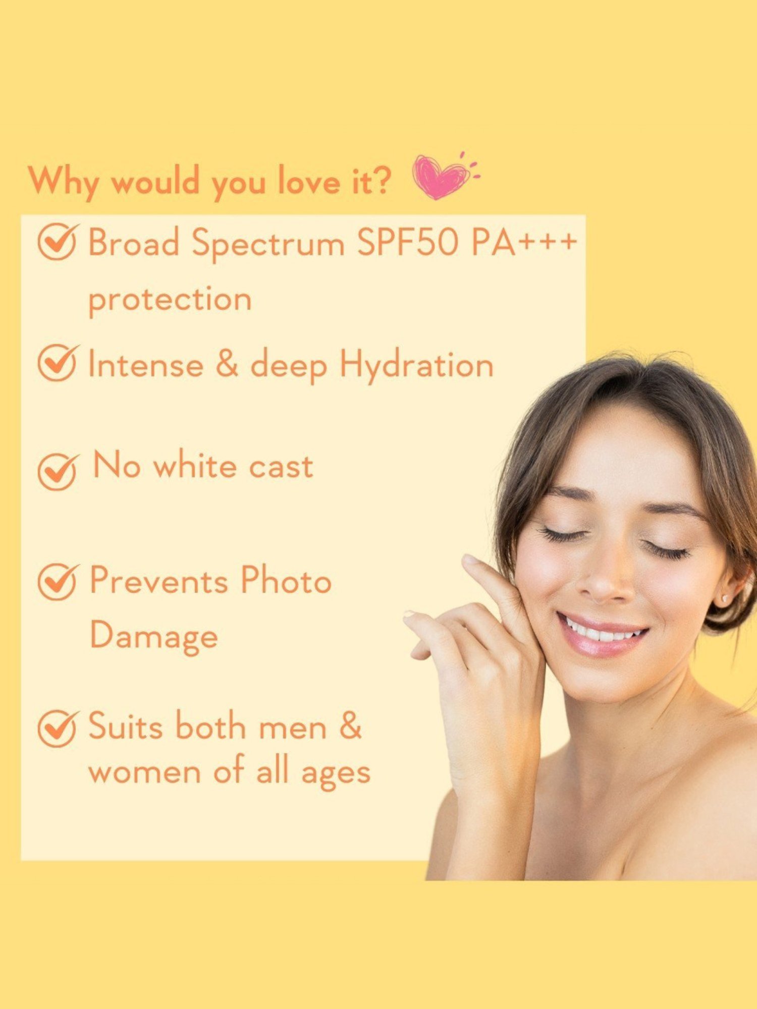 Wishcare Sunscreen Body Lotion SPF 50 PA+++ - 200 ml