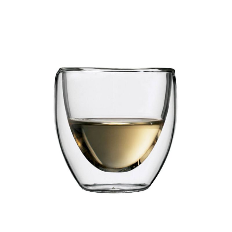 Bodum Pavina 2.5oz 2pk Double Wall Shot Glasses