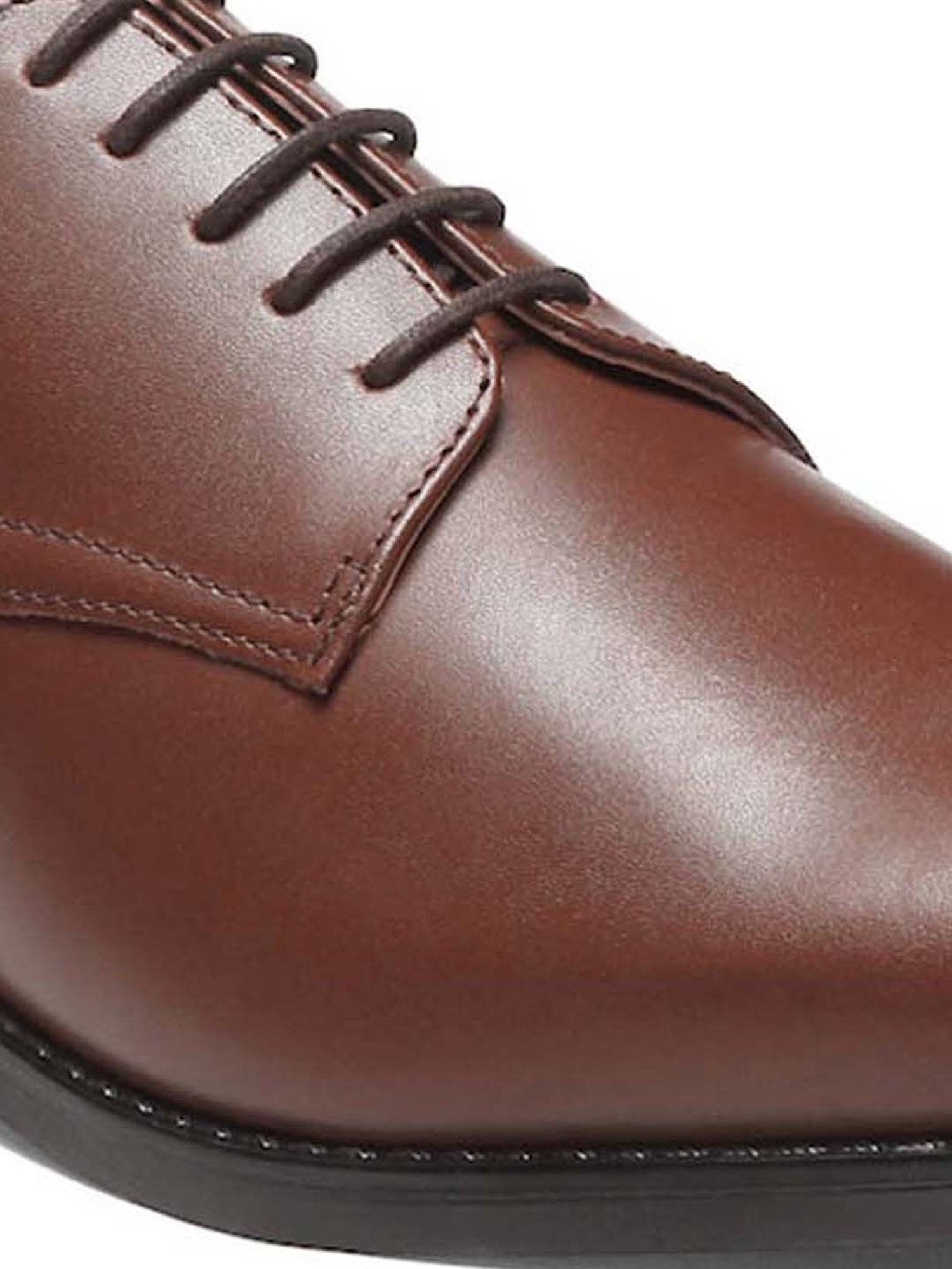 Louis Stitch Men's Tan Derby Shoes