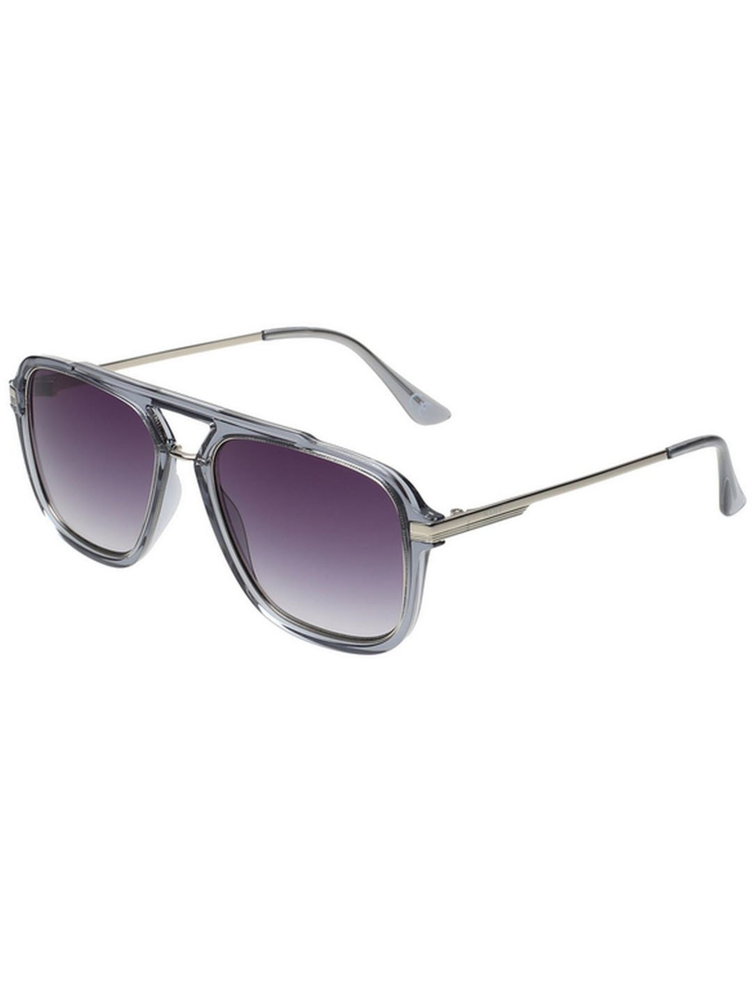 SCOTT Grey Square UV Protection Sunglasses for Men