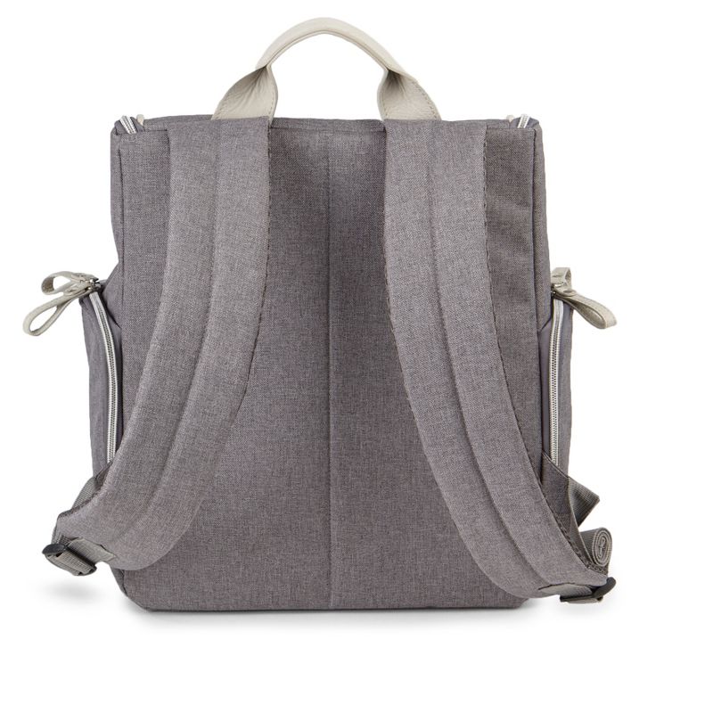 Bananafish Breast Pump Backpack - Gray/Bone