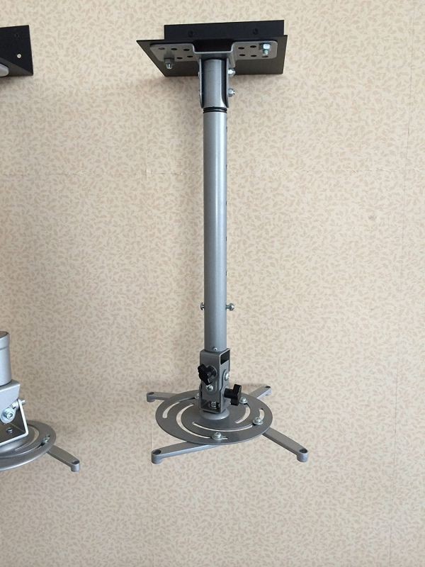 XtremPro Projector Ceiling Mount Universal Extension, Tilt 30 Degree 360&deg; Degree Max 22Lbs Load Capacity - Black (41037)