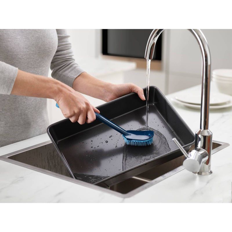 Joseph Joseph CleanTech Washing-up brush with replacement head - Blue