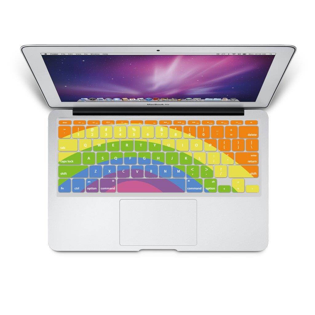 Ore International 11.6-Inch Air Keyboard Protector, Rainbow (1-1013)