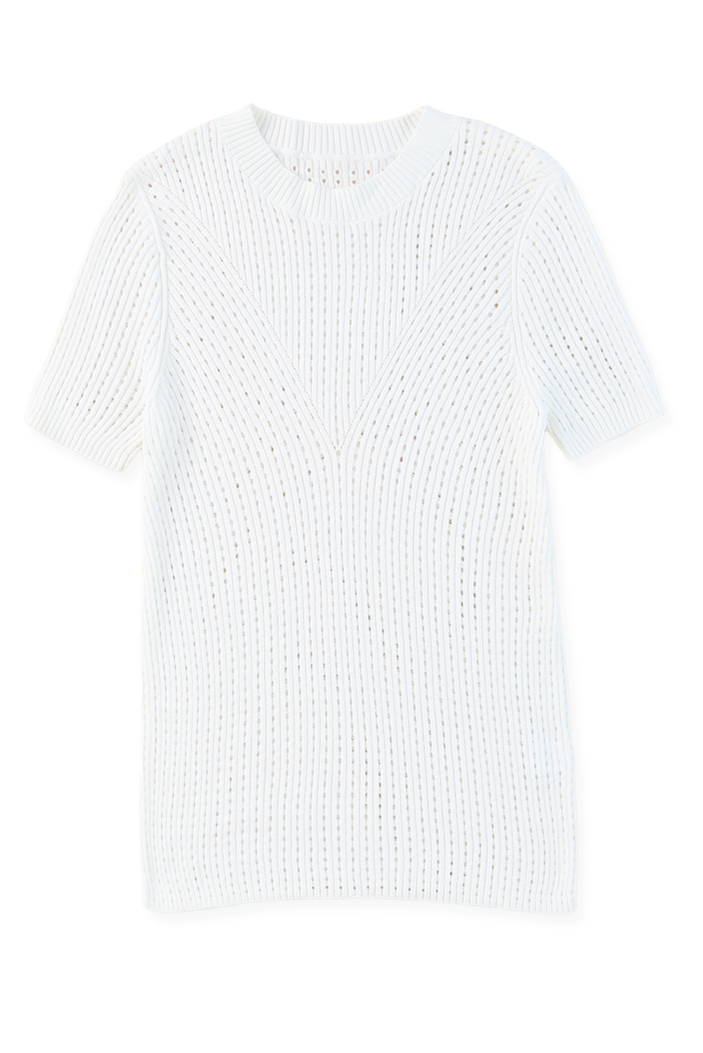 Gibson & Latimer Jewel Neck Basic Stripe Tee