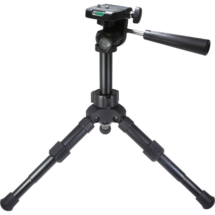 Vidpro Heavy Duty Table Top Tripod with 3-Way Pan Head TT-12 9.00