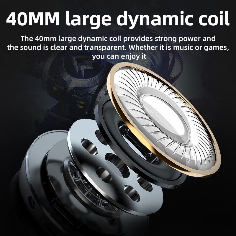 Picun B27 bluetooth 5.0 Headphones Gaming Low Latency Active Noise Cancelling On-Ear&Over-Ear Headphones Wireless Headset USB Fast Charging With HiFi Deep Bass-white+silver